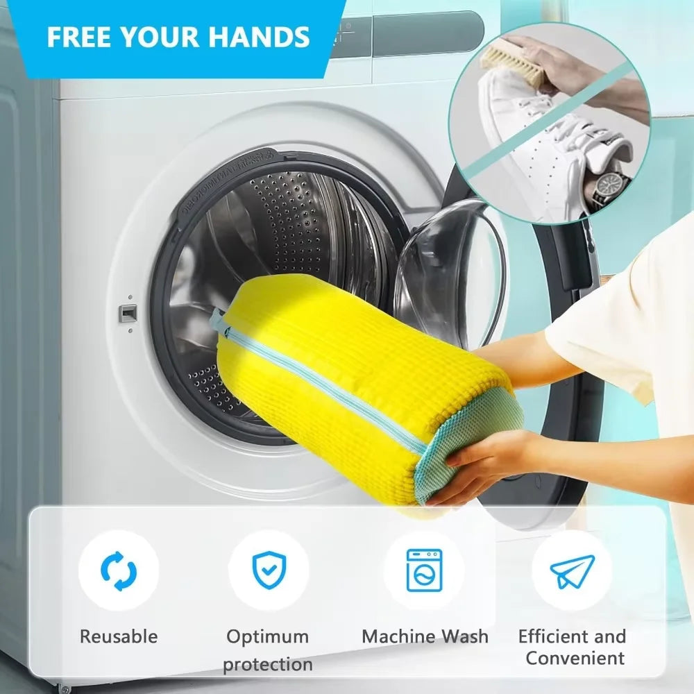 🧼 Laundry Shoe Bag – Wash & Dry Shoes the Easy Way
